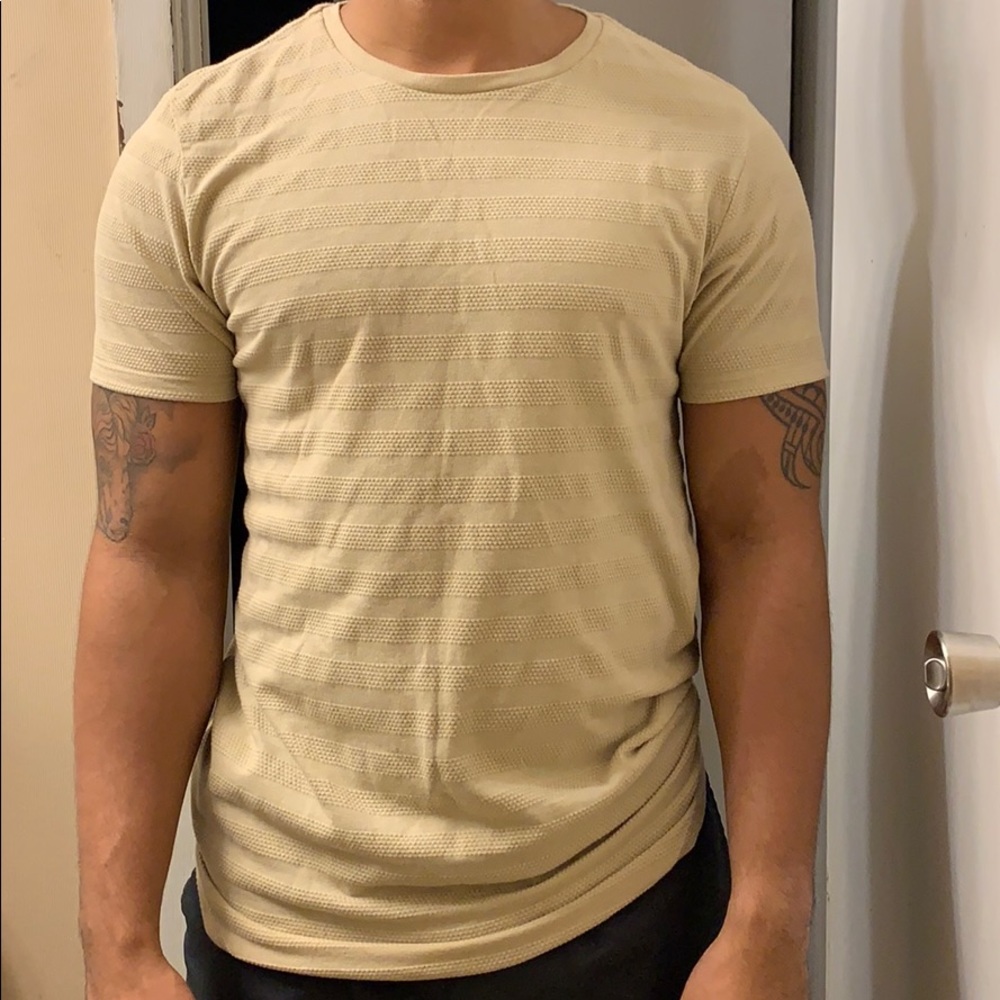 Asos tan short sleeve shirt